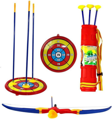 

Kris toy Outdoor Games Archery Set for Kids(Blue)