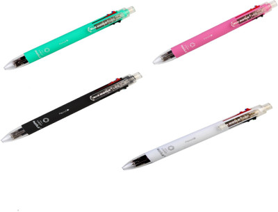 

Baile Baile 6 in 1 - 5 Multicolor Pen + Mechanical Pencil-combo - 4 No.s-Color: Greenwhitenpinkblackn Ball Pen(Pack of 4)