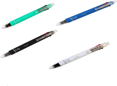 

Baile Baile 6 in 1 - 5 Multicolor Pen + Mechanical Pencil - combo-4 No.s-Color: Greenwhitenblueblackn Ball Pen(Pack of 4)