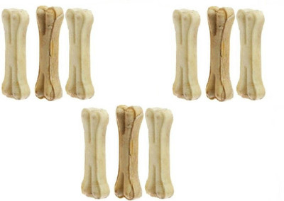 

Imago Digestible Calcium Treat 9 Bones Fresh Chicken, Beef, NA Dog Chew(420 g, Pack of 9)