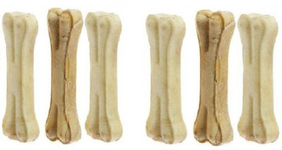 

Imago Digestible Calcium Treat 6 Bones Chicken, Beef, NA Dog Chew(360 g, Pack of 6)