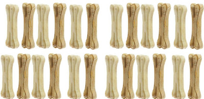 

Imago Digestible Calcium Treat 24 Bones Chicken, Beef, NA Dog Chew(700 g, Pack of 24)
