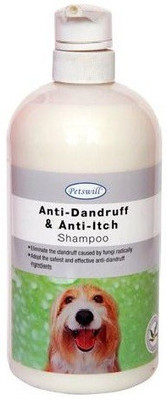 

Petswill Anti-Dandruff & Anti-itching, Conditioning, Anti-dandruff, Allergy Relief Dandruff Dog Shampoo(1000 ml)