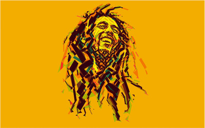 

Bob Marley Poster for room and office Paper Print(12 inch X 18 inch, Rolled)