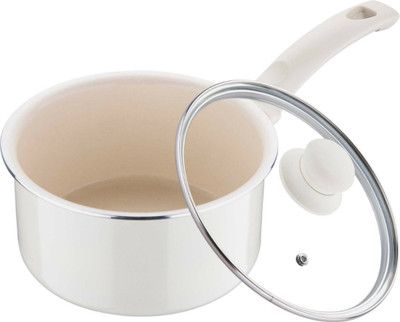 

Bergner Bellini Cazo Con Tapa Sauce Pan Curry Pan 0 cm diameter with Lid(Ceramic, Aluminium, Non-stick), Beige
