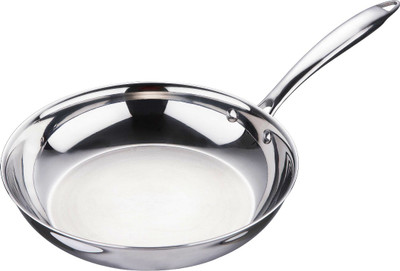 

Bergner Argent Tri-ply Fry Fry Pan 0 cm diameter(Stainless Steel, Induction Bottom), Silver