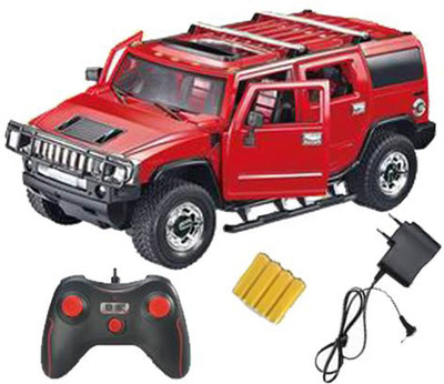 Webby Remote Controlled Hummer with Opening Doors Red(Red)