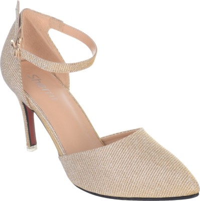 

SHERRIF SHOES Women Gold Heels