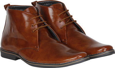 

Kraasa Original Lace Up For Men(Brown, Tan
