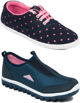 

Asian RIYA-01 & LR-23 Running Shoes For Women(Navy, Navy
