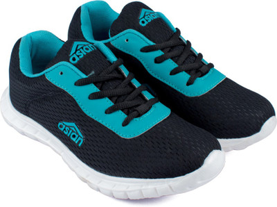 

Asian Running Shoes For Women(Black, Green