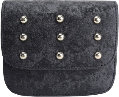 

zuberi couture Girls Casual Black PU Sling Bag