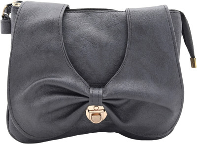 

zuberi couture Girls Casual Black Rexine Sling Bag