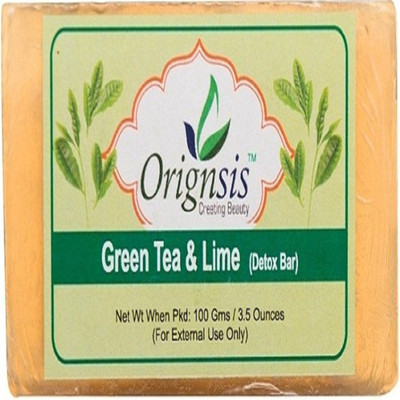 

orignsis Green Tea and Lime Soap,(300 g, Pack of 3)