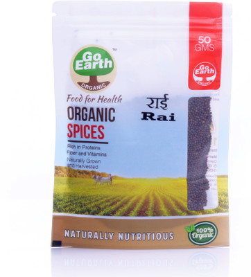 

Go Earth Organic Mustard Seed/Rai(50 g)