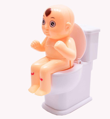 

PTCMart SUSU Potty Water Gun fun joke cute baby Gag toy 0 Magic Tricks(Age: 1 - 6 Years)