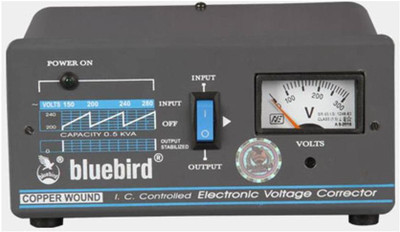 Bluebird BR0515C VOLTAGE STABALIZER Black