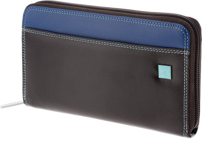 

Dudu Women Casual Black Genuine Leather Wallet(8 Card Slots), Woods