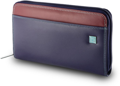

Dudu Women Casual Blue, Brown Genuine Leather Wallet(8 Card Slots), Violet