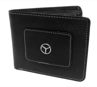 

24x7eMall Men Black Genuine Leather Wallet(5 Card Slots)