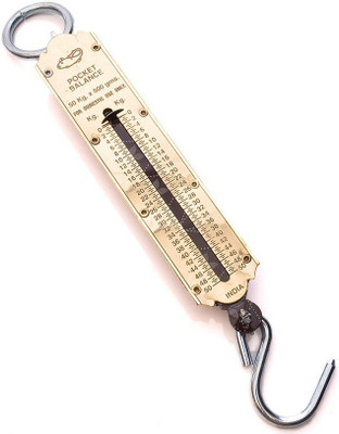 HE Retail Supplies 50 kg Luggage Weighing Scale(golden) available at flipkart for Rs.220