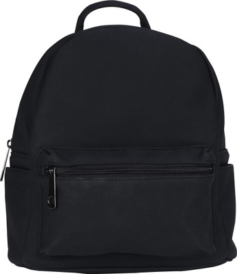 Busta Black Backpack Unisex Backpack(Black, 5 L)