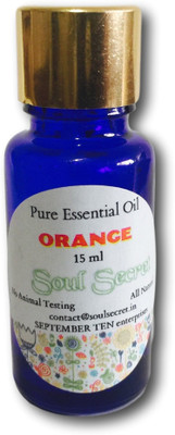

SOUL SECRET ORANGE PURE ESSENTIAL OIL(15 ml)