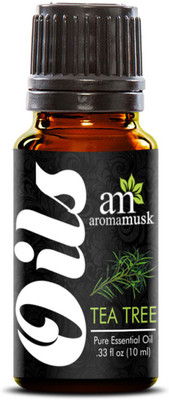 

AromaMusk 100% Natural Tea Tree Essential Oil (Therapeutic Grade, Pure & Undiluted)(10 ml)