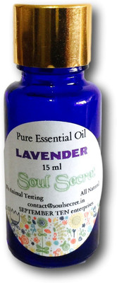 

SOUL SECRET LAVENDER PURE ESSENTIAL OIL(15 ml)