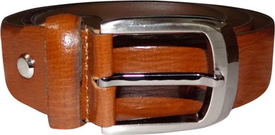 

Style 98 Men Casual, Formal, Party Tan Genuine Leather Belt