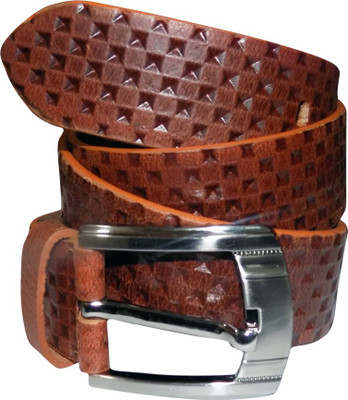 

Style 98 Men Casual, Formal, Party Brown Genuine Leather Belt