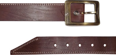 

Style 98 Men Casual, Formal, Party Brown Genuine Leather Belt
