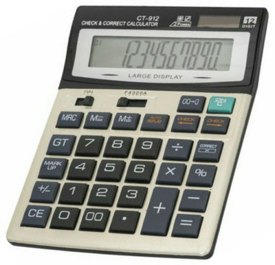 

Ecstasy Check & Correct Basic Calculator(12 Digit)