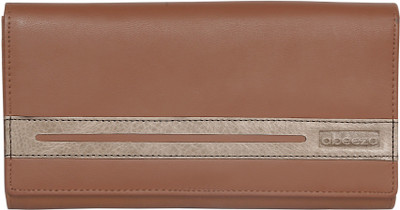 ABEEZA Casual Brown Clutch