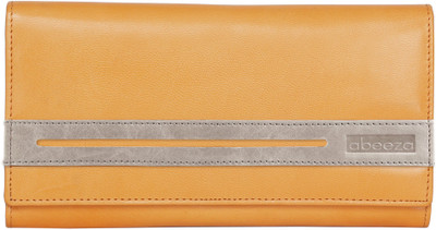 

ABEEZA Casual Yellow Clutch