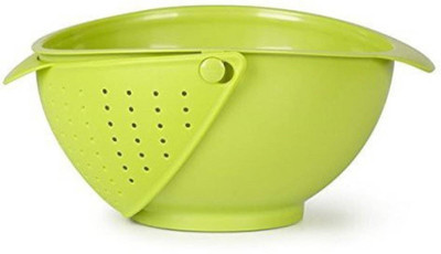 

Bruzone Rinse Bowl And Strainer In One A02 Collapsible Strainer(Multicolor Pack of 1)