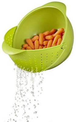 

Bruzone Rice Drainer E03 Collapsible Colander(Multicolor Pack of 1)