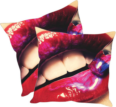 

Sleep Nature's Printed Cushions Cover(Pack of 2, 40.63 cm*40.63 cm, Multicolor)