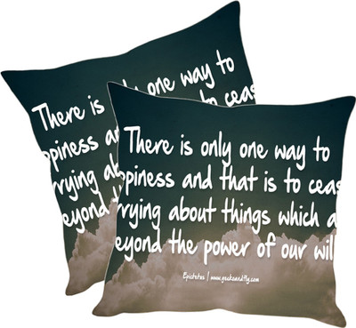

Sleep Nature's Printed Cushions Cover(Pack of 2, 30.63 cm*30.63 cm, Multicolor)