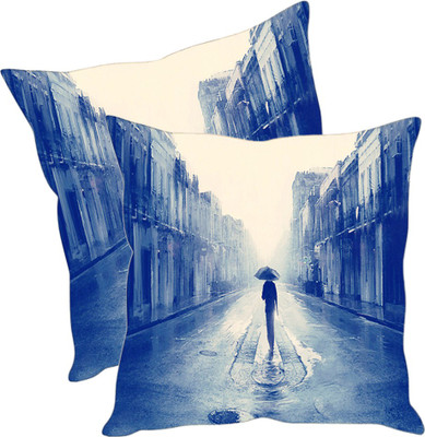 

Sleep Nature's Printed Cushions Cover(Pack of 2, 30.63 cm*30.63 cm, Multicolor)