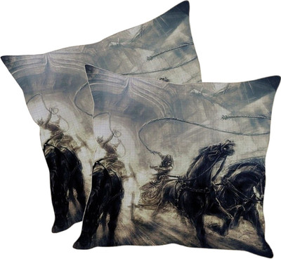 

Sleep Nature's Printed Cushions Cover(Pack of 2, 30.63 cm*30.63 cm, Multicolor)