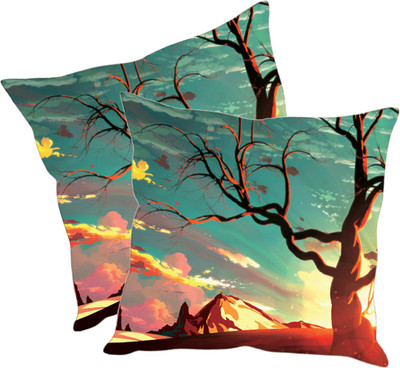 

Sleep Nature's Printed Cushions Cover(Pack of 2, 30.63 cm*30.63 cm, Multicolor)
