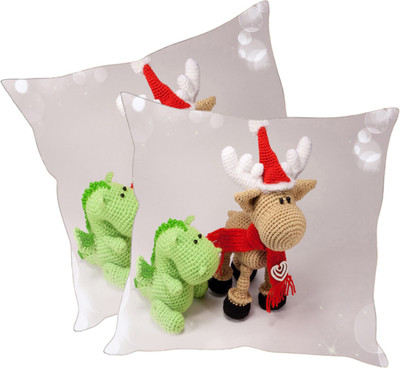 

Sleep Nature's Printed Cushions Cover(Pack of 2, 40.63 cm*40.63 cm, Multicolor)