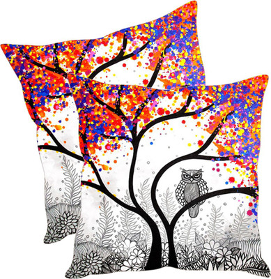 

Sleep Nature's Printed Cushions Cover(Pack of 2, 40.63 cm*40.63 cm, Multicolor)