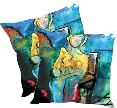 

Sleep Nature's Printed Cushions Cover(Pack of 2, 40.63 cm*40.63 cm, Multicolor)