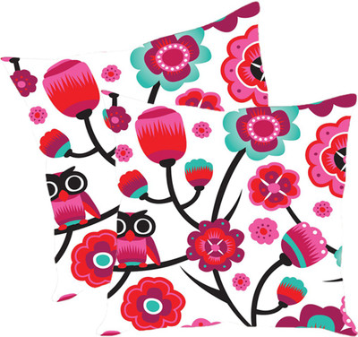 

Sleep Nature's Printed Cushions Cover(Pack of 2, 40.63 cm*40.63 cm, Multicolor)