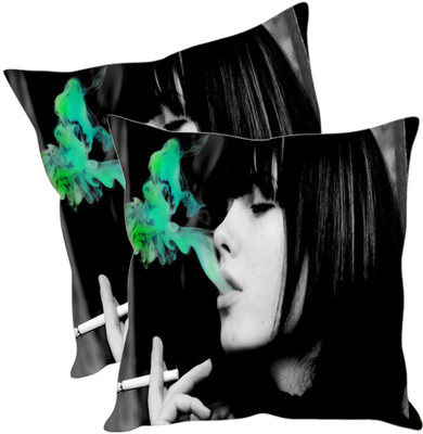 

Sleep Nature's Printed Cushions Cover(Pack of 2, 40.63 cm*40.63 cm, Multicolor)