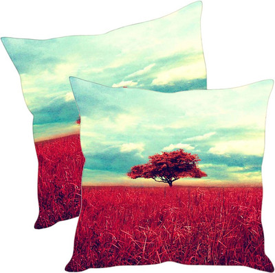 

Sleep Nature's Printed Cushions Cover(Pack of 2, 40.63 cm*40.63 cm, Multicolor)