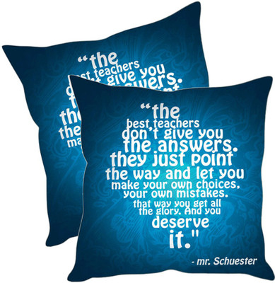 

Sleep Nature's Printed Cushions Cover(Pack of 2, 30.63 cm*30.63 cm, Multicolor)
