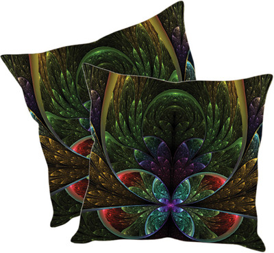 

Sleep Nature's Printed Cushions Cover(Pack of 2, 30.63 cm*30.63 cm, Multicolor)